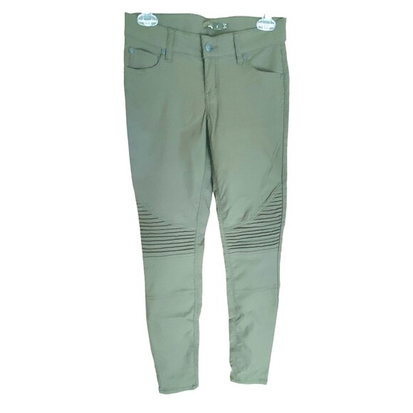 prAna Women's Brenna Pant Moto Women's 2 Green Nylon Blend - Picture 2 of 9